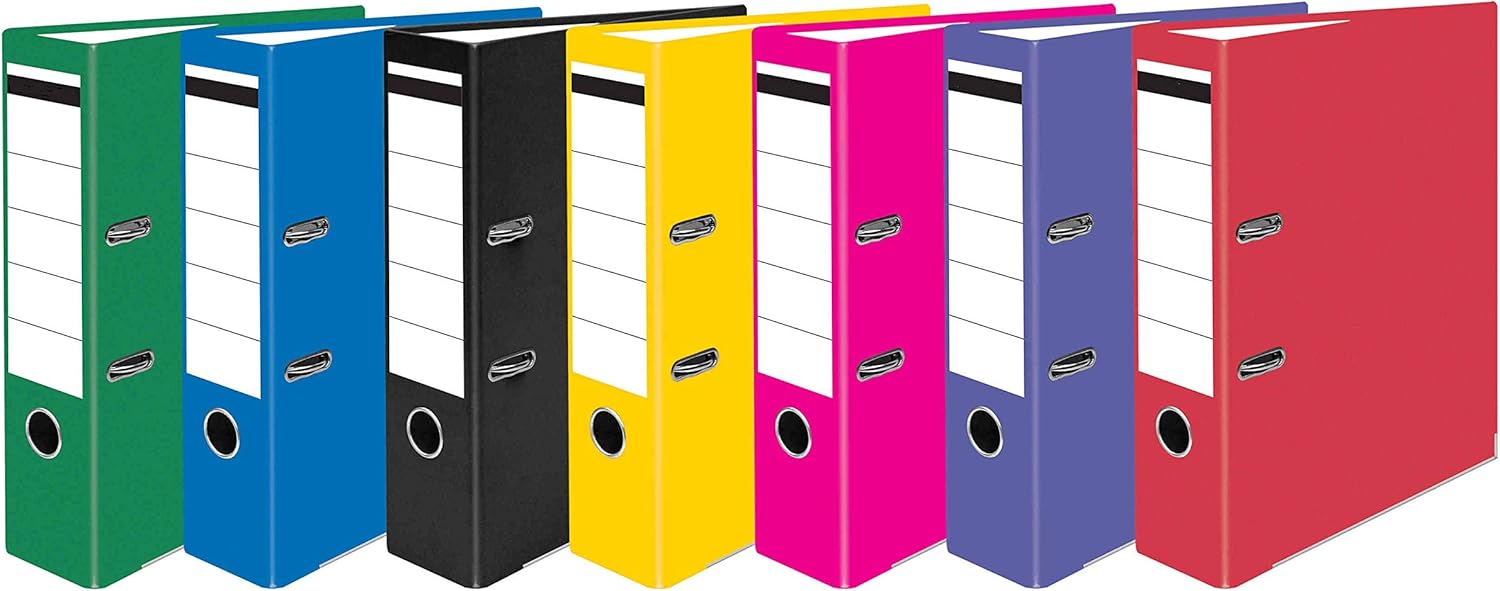 Very Strong Premium Quality Linen Lever Arch Files A4 Heavy Duty by