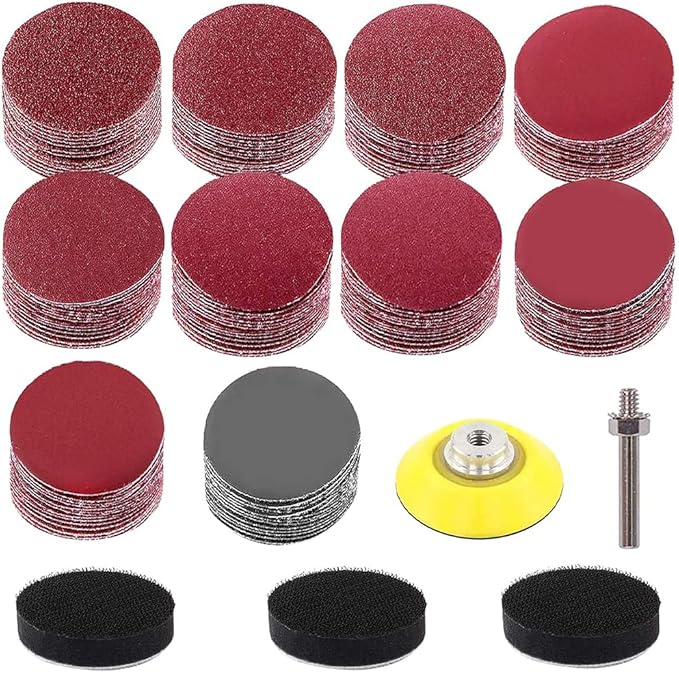 20 Dischi Abrasivi 180mm Grana P180 - Senza Fori Per Levigatrici Orbitali - Foto 7