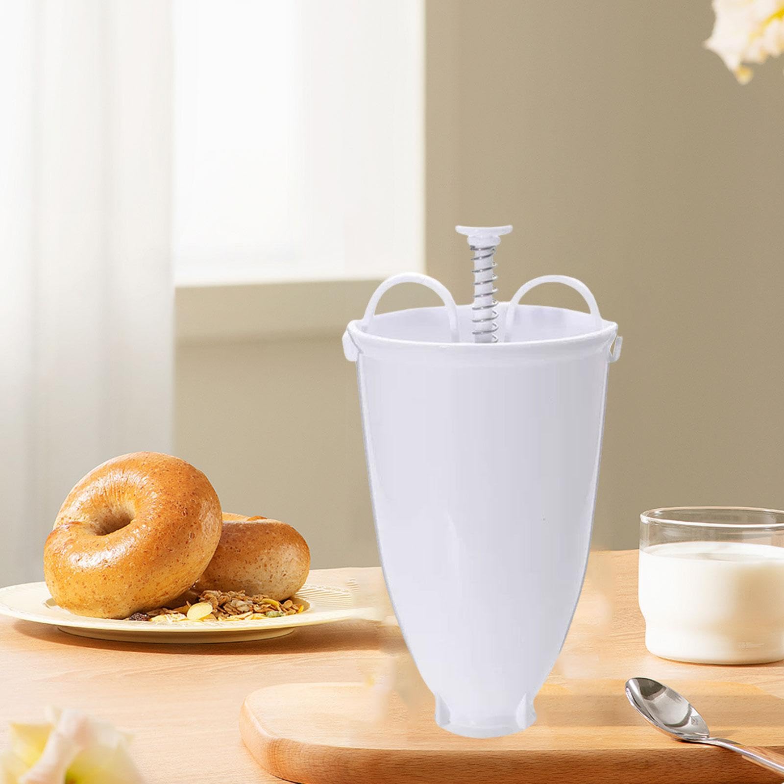 MagiDeal Machine à beignets, manuel de boulangerie pour beignets uniformes et professionnels, ustensiles pour beignets, distributeur de beignets, outil de