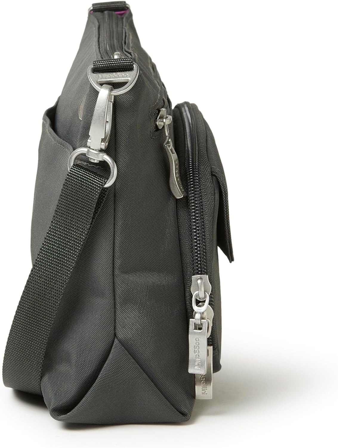Baggallini Original Everyday 11x7.5 Crossbody Bags Rfid Protected Lightweight Nylon Zippered Travel Purse - Image 7