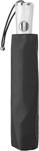 Miniatura 3 de totes Paraguas plegable de viaje impermeable abierto automático, Negro -, Paraguas plegable de viaje resistente al agua abierto automático
