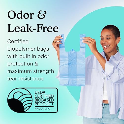 Miniatura 2 de Because Bolsas de eliminación de incontinencia, resistentes a desgarros, para hombres y mujeres, extra grandes, protección contra fugas, bloqueo de