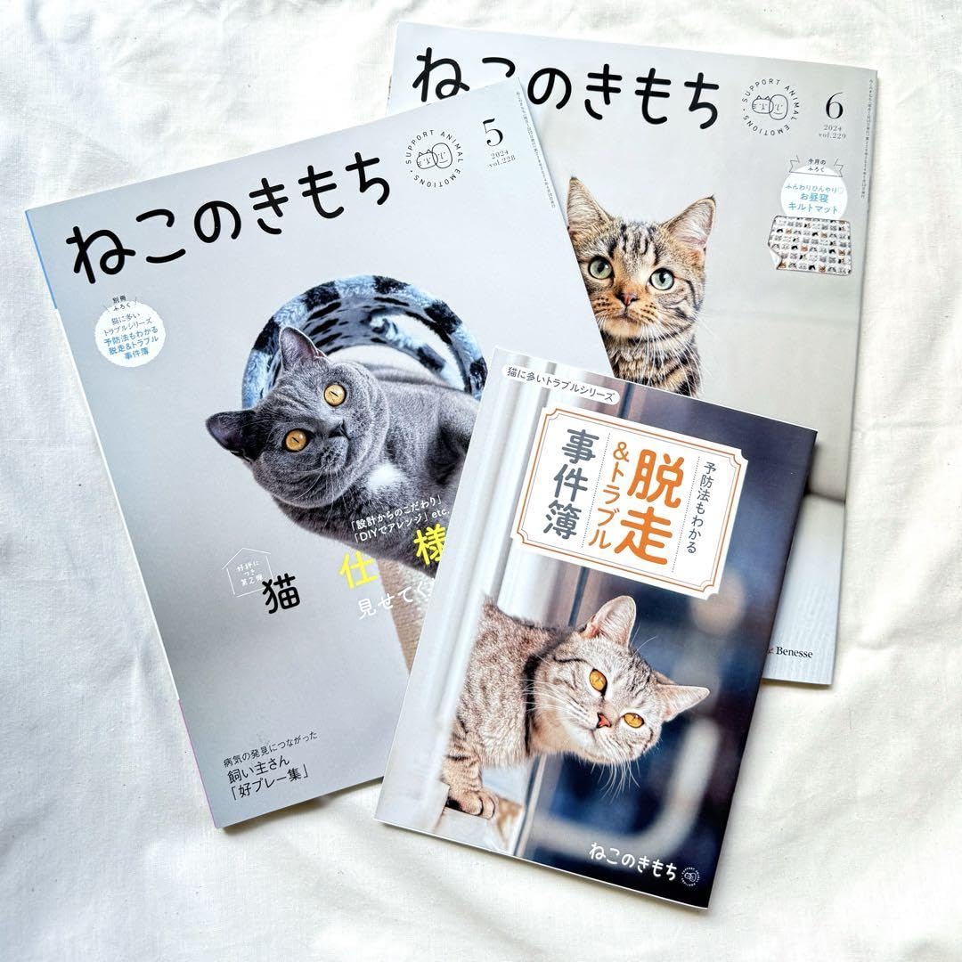 猫のきもち Amazon.co.jp: ねこのきもち 最新号 2025年5月号 付録小冊子付