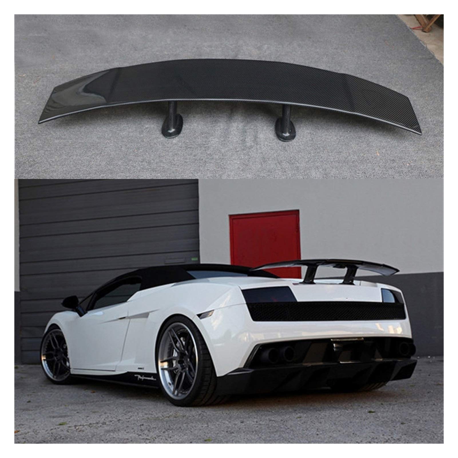 Buy wenxin Carbon Rear Spoiler Carbon Fiber GT Spoilers Wing Fit For