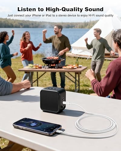 Miniatura 5 de Cable auxiliar para iPhone, Certificado Apple MFi Cable auxiliar Lightning a 3,5 mm para estéreo de coche, altavoz, auriculares, cable de audio