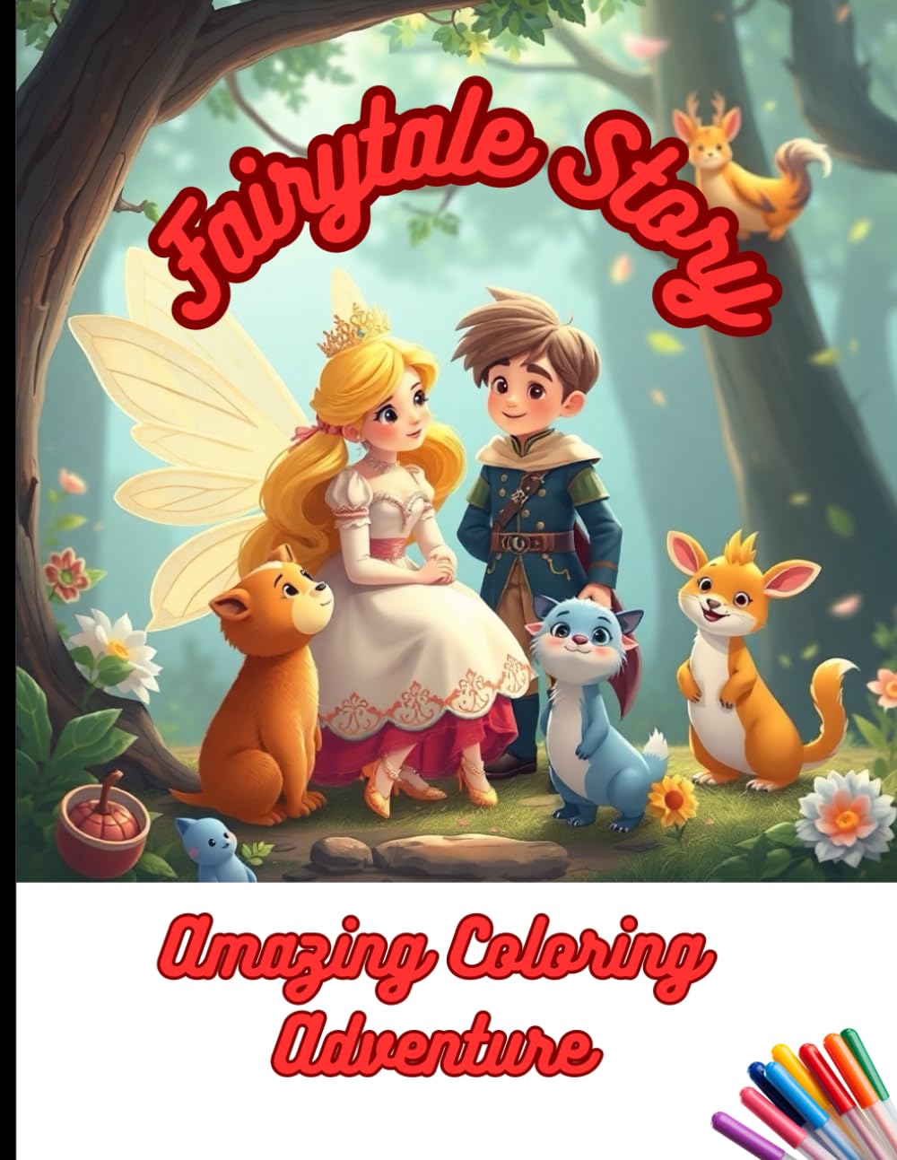 Fairytale Story: Amazing Coloring Adventure