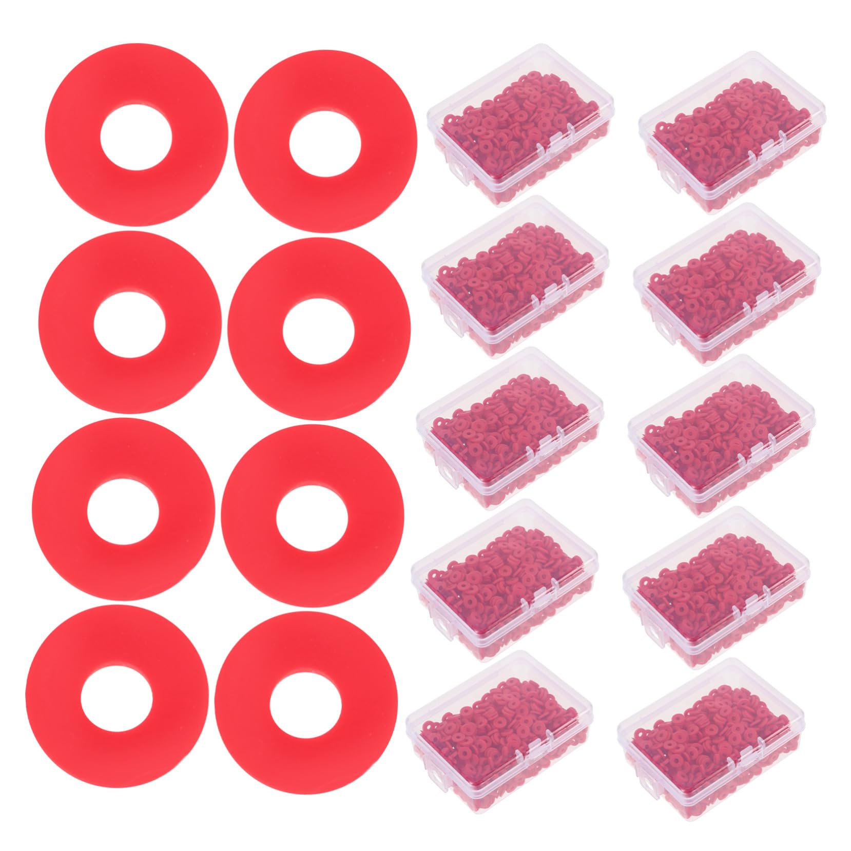 Abalorios para pulseras PRETYZOOM en 10 cajas de cuentas hechas a mano para regalar