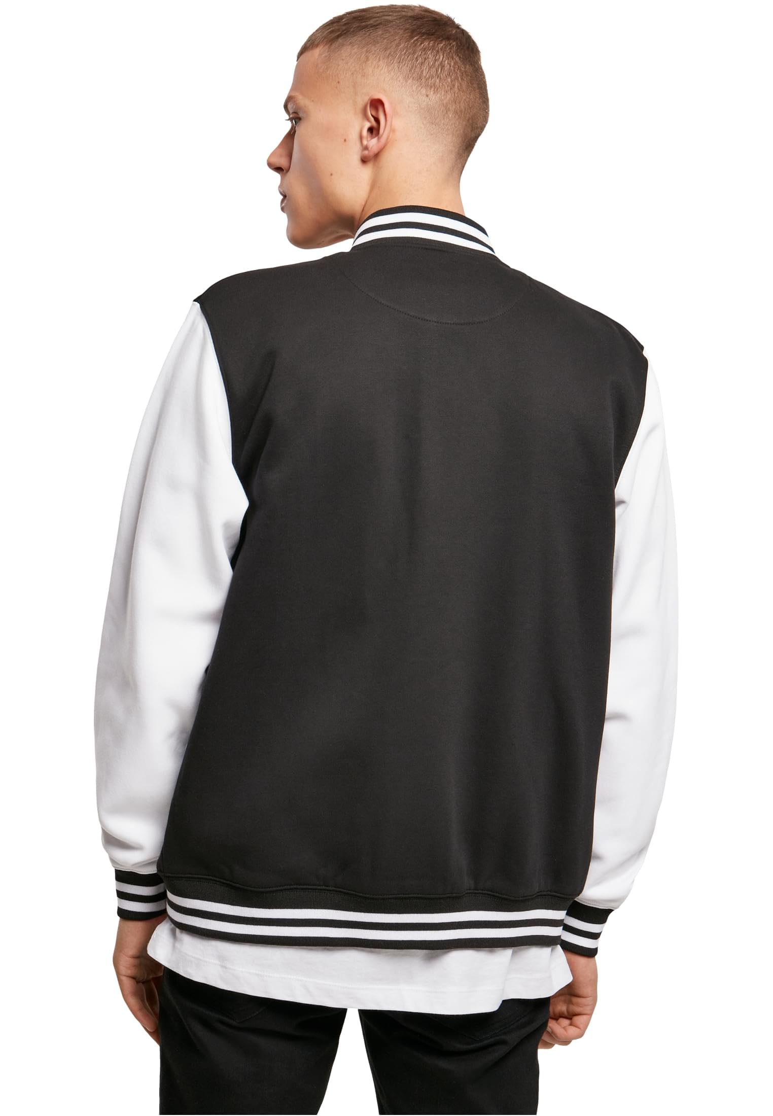 Build Your Brand Sweat College Jacket Jacke Homme
