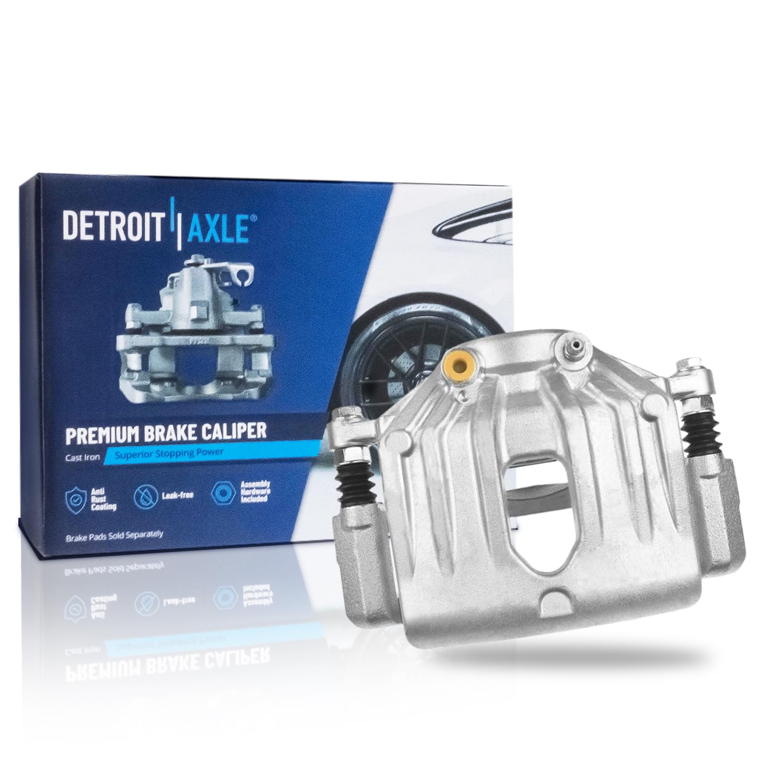 Detroit Axle - 3.8L Front Right Brake Caliper for 2009-2011 Hyundai Genesis