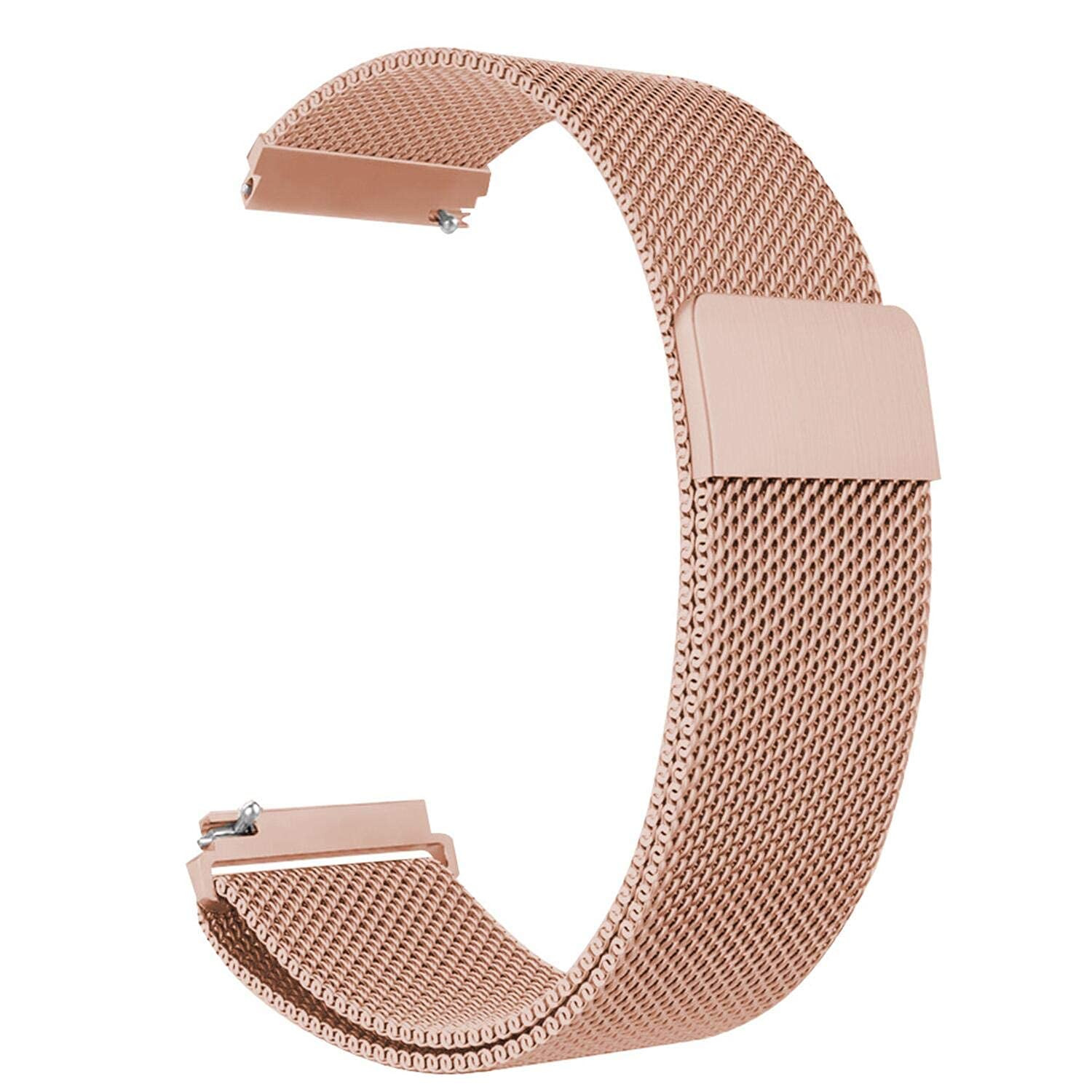 22mm Quick Release Watch Band Metal Watchband for Amazfit GTR 2 2e Stratos 3/Huawei Watch 3 3Pro/Huawei Watch GT 2 Pro/Samsung Galaxy Watch 3 45mm Smartwatch Replacement Band Men Large