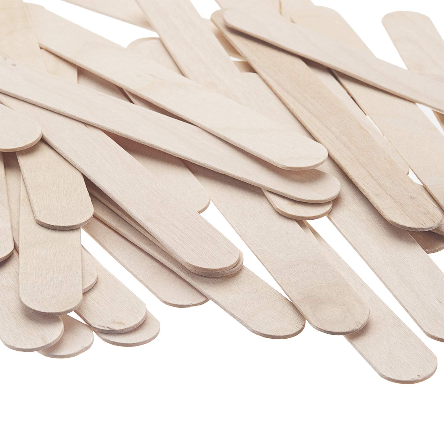 Amazon.com : ONUPGO 200 Large Wide Wax Sticks Waxing Jumbo Wood Sticks Body Hair  Removal Craft Sticks Applicator Spatula : Beauty & Personal Care