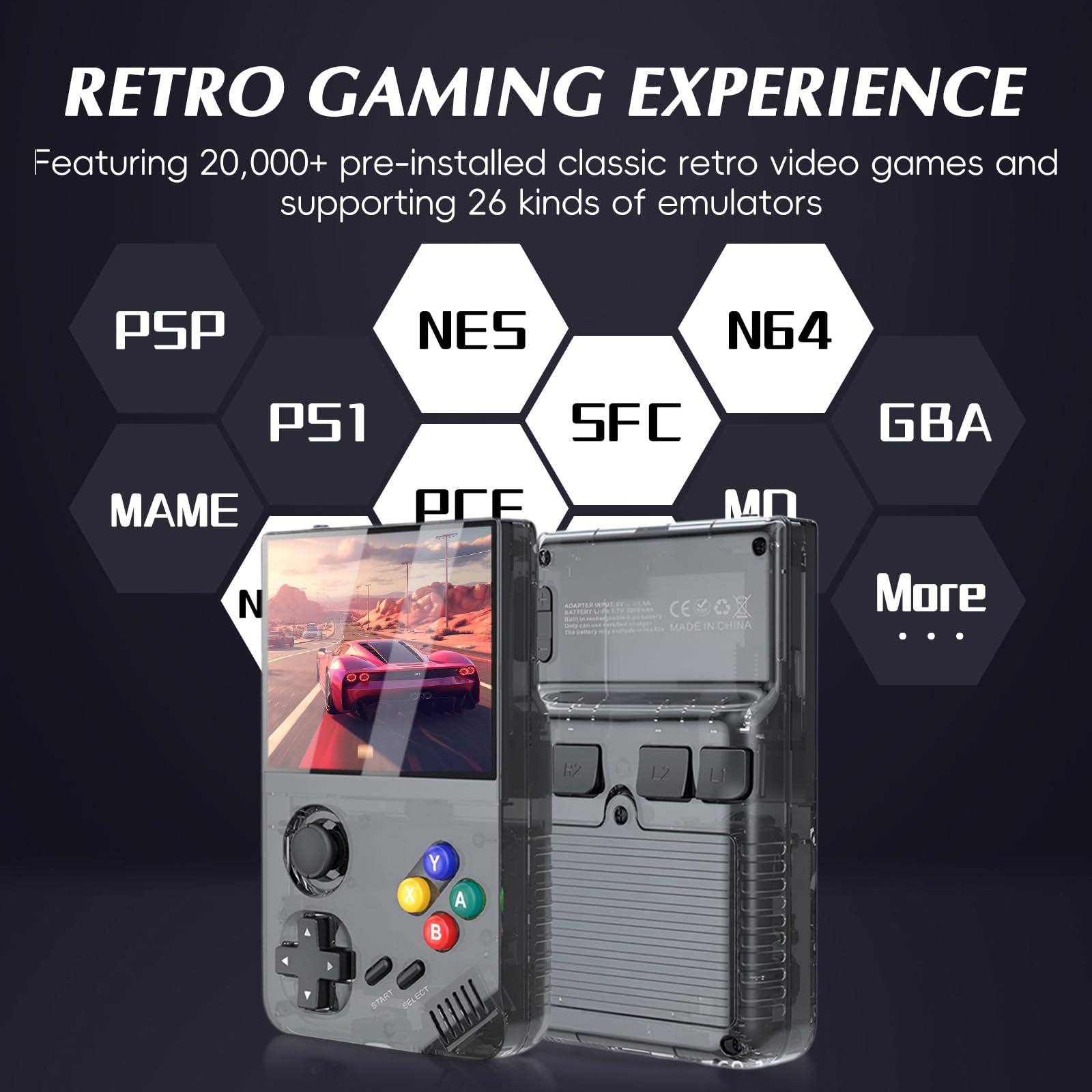 中華ゲーム機　m19 M19 Retro Gaming Handheld Game Console - WhatGeek