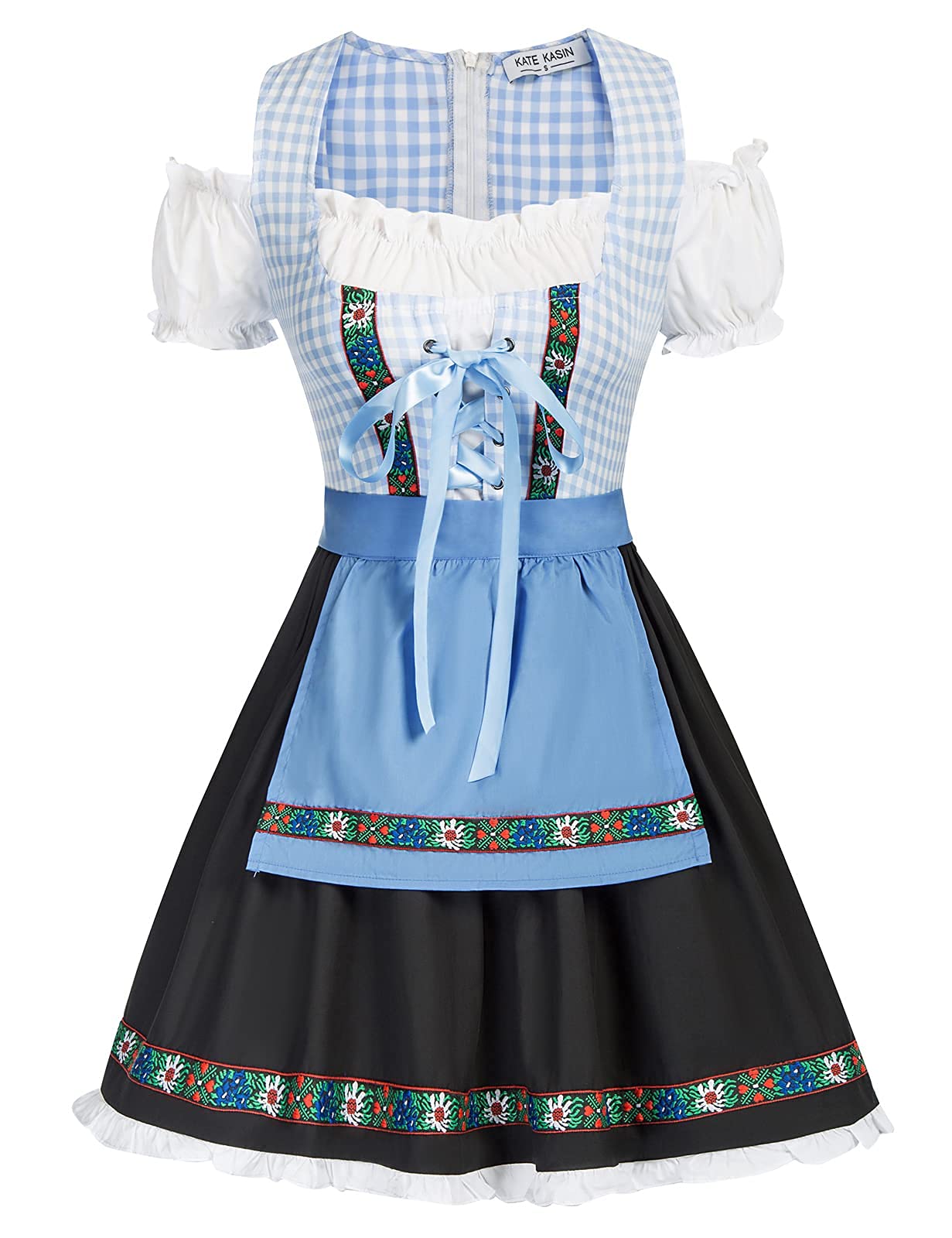 Kate Kasin Women's German Dirndl Dress Costume