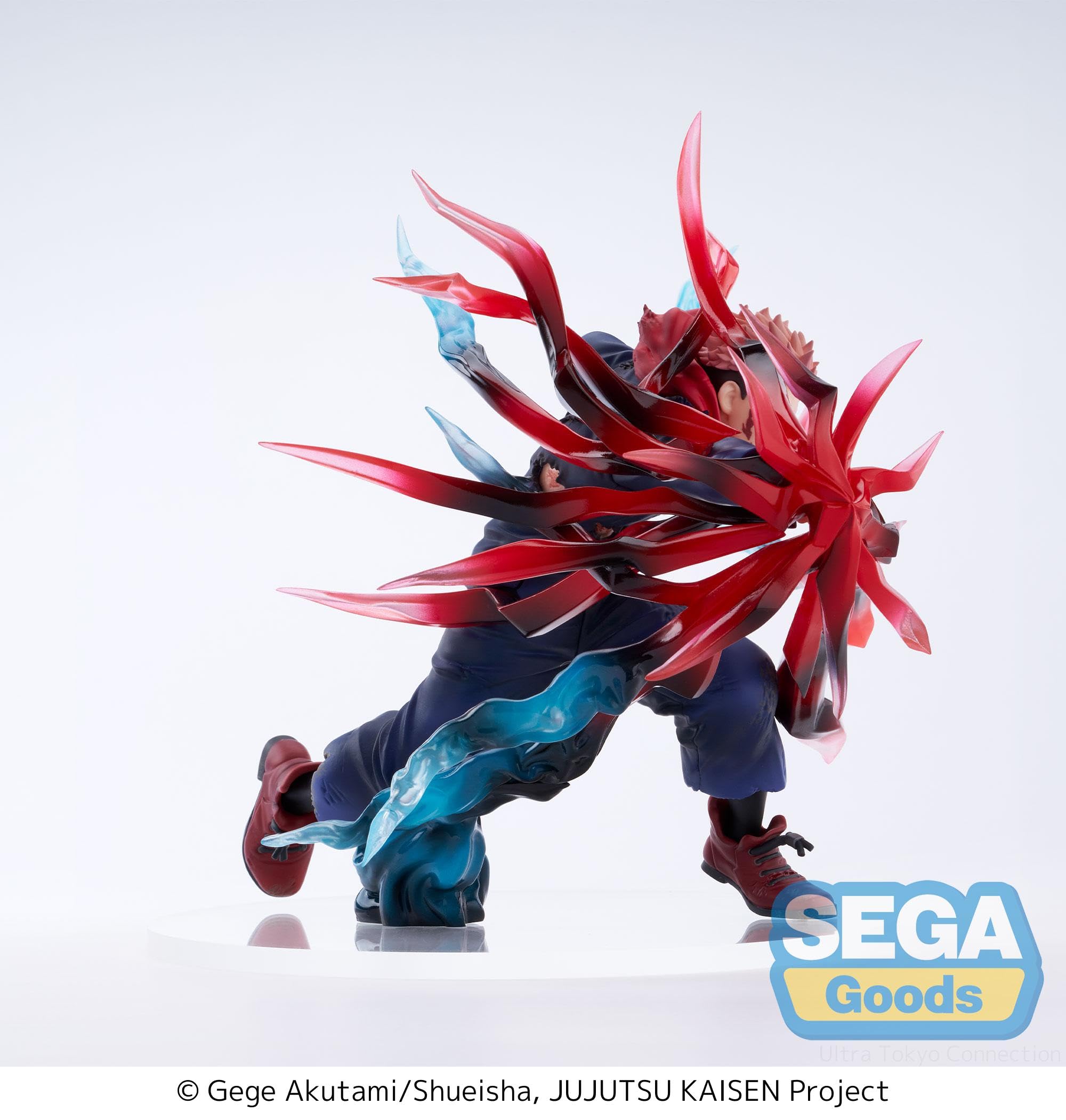 SEGA Luminasta Jujutsu Kaisen Yuji Itadori czarna figurka Flash