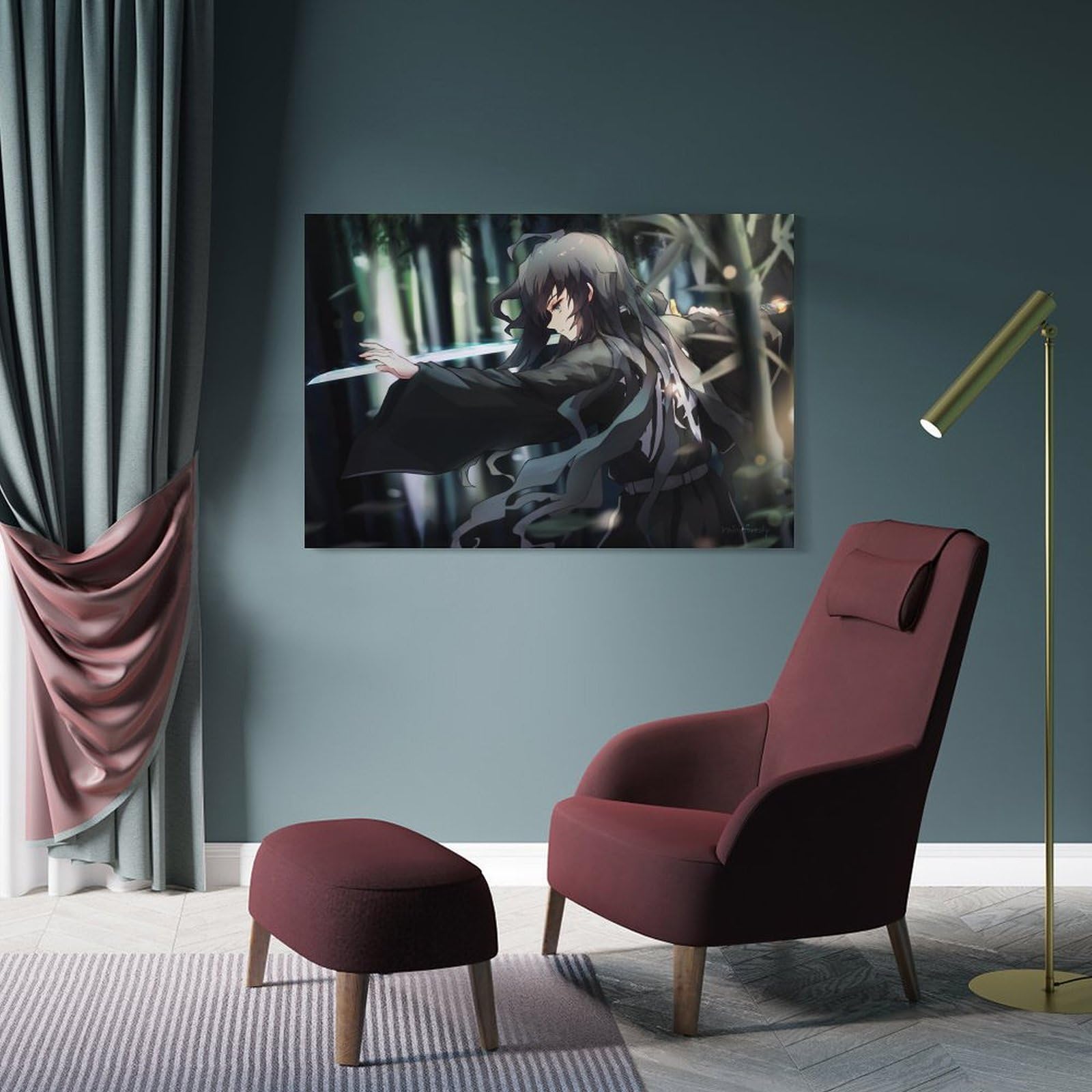 Amazon.co.jp: 40×60cm 鬼滅の刃 アートパネル アートフレーム