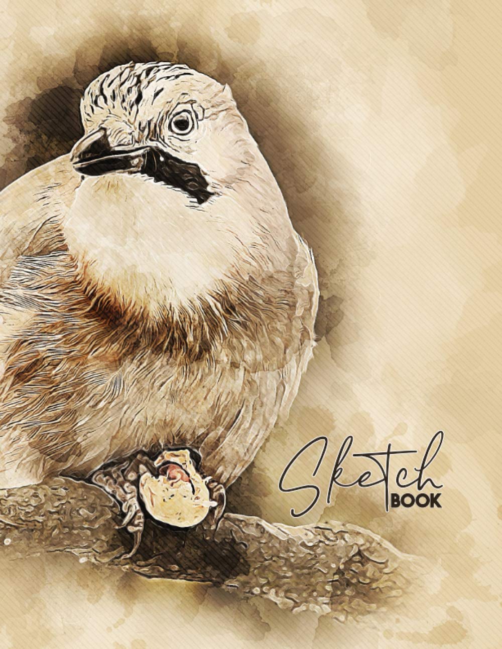 SketchBook: Large Notebook for Sketching, Drawing, Writing, Doodling or Painting for Adults Men & Women - Blank Paper (120 pages 8.5” x 11”) V.16