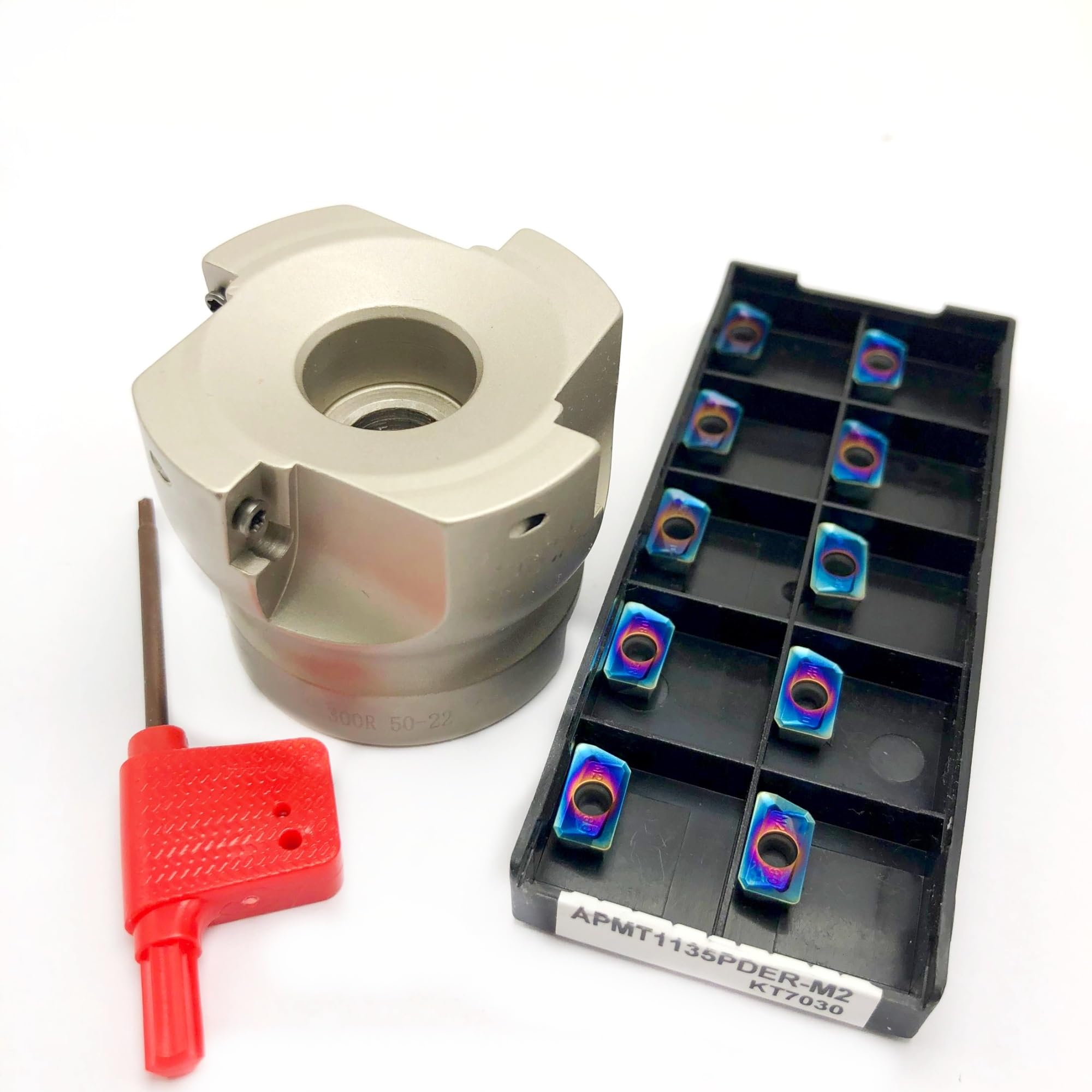 CNC Fresa Per Spalla Destra Lama In Metallo Duro Resistente All'usura Sismica Ad Alta Precisione Utensili Per Tornio(300R 50-22-4T-KT7030)