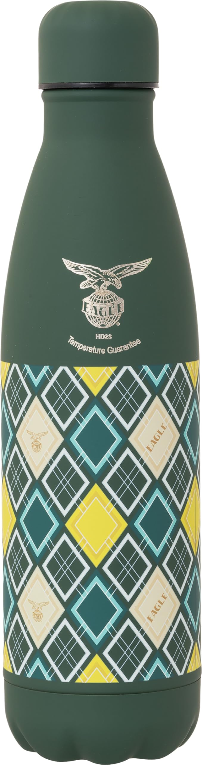 Eagle Primo Stella Stainless Steel Hot and Cold Vacuum Insulated Flask, Set of 1, Electro | Double Wall Flask | BPA Free | Office | School | Home | Kitchen | Travel | Hiking(500ml, Green)