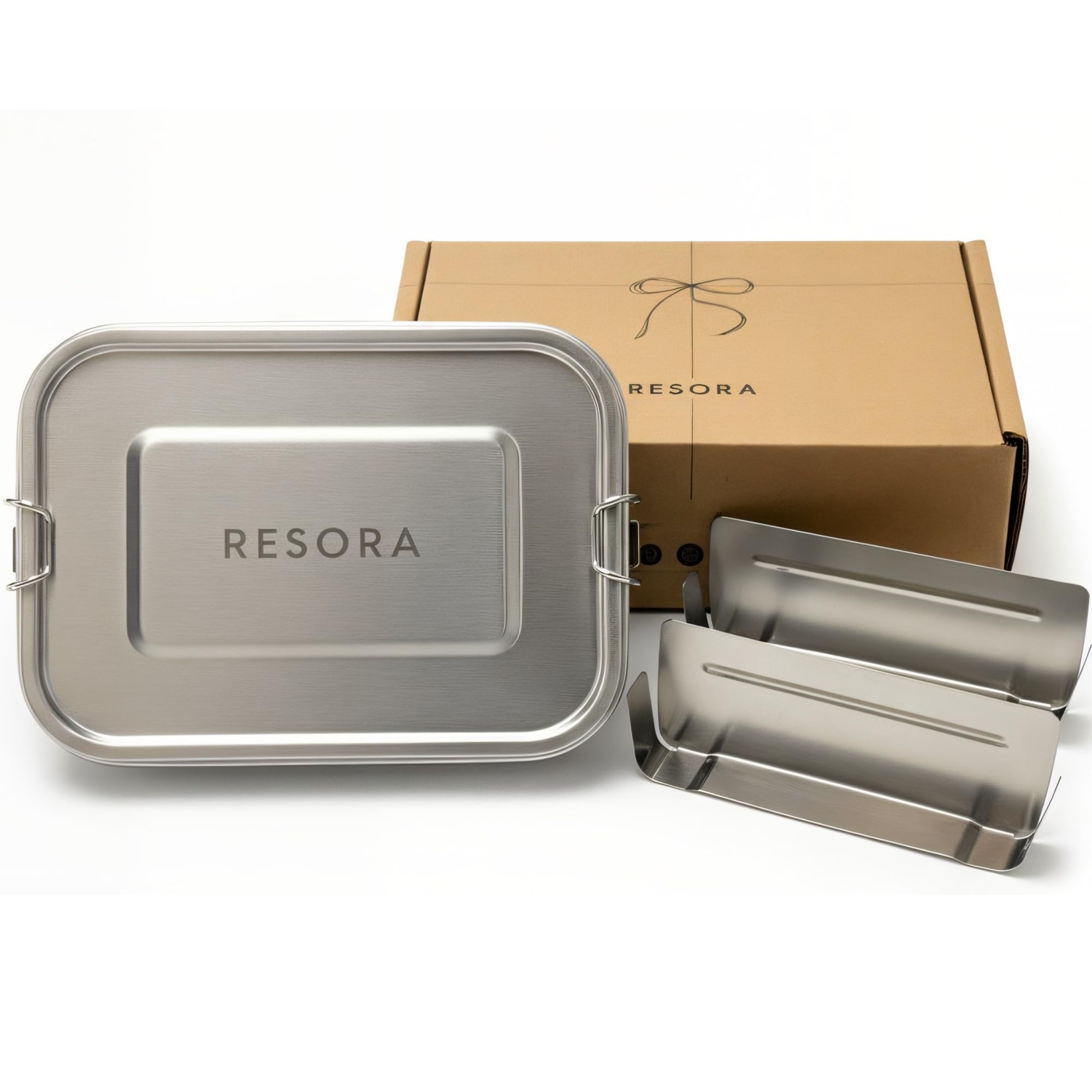 RESORA 40oz Stainless Steel Bento Lunch Box