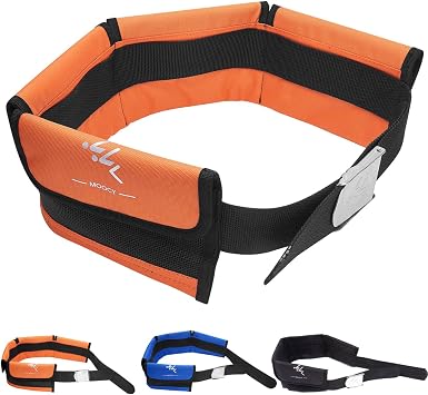 4 Neoprene Pocket Scuba Weight Belt,Spear Fishing Nylon-fit for Waist 32" to 52" - Quick-Release Buckle