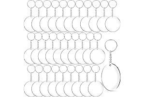 Customizable Acrylic Circle Keychains: A Clear Display for Creativity