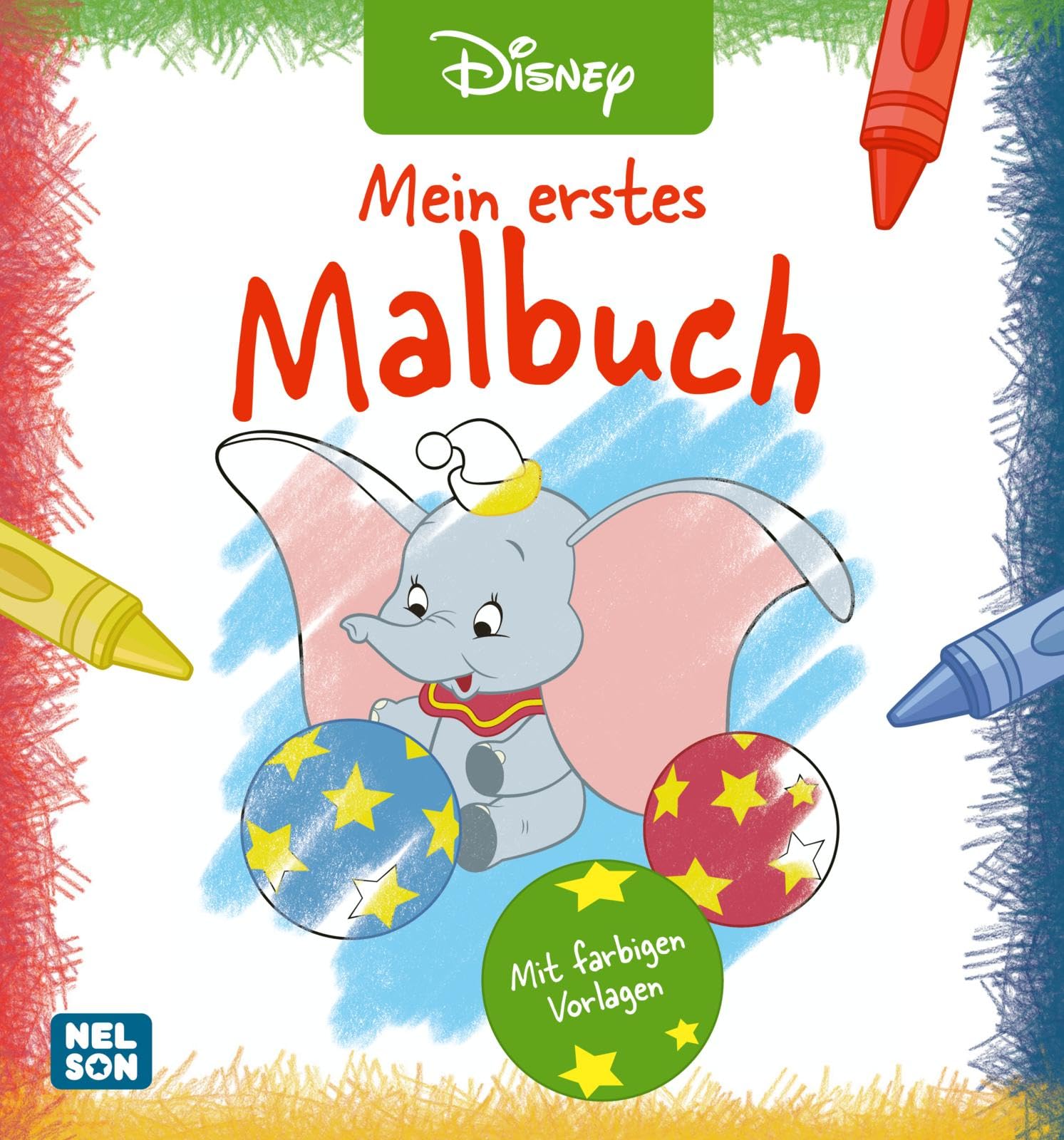 Mein erstes Disney Buch: Mein erstes Malbuch: Für Kinder ab 2 Jahren