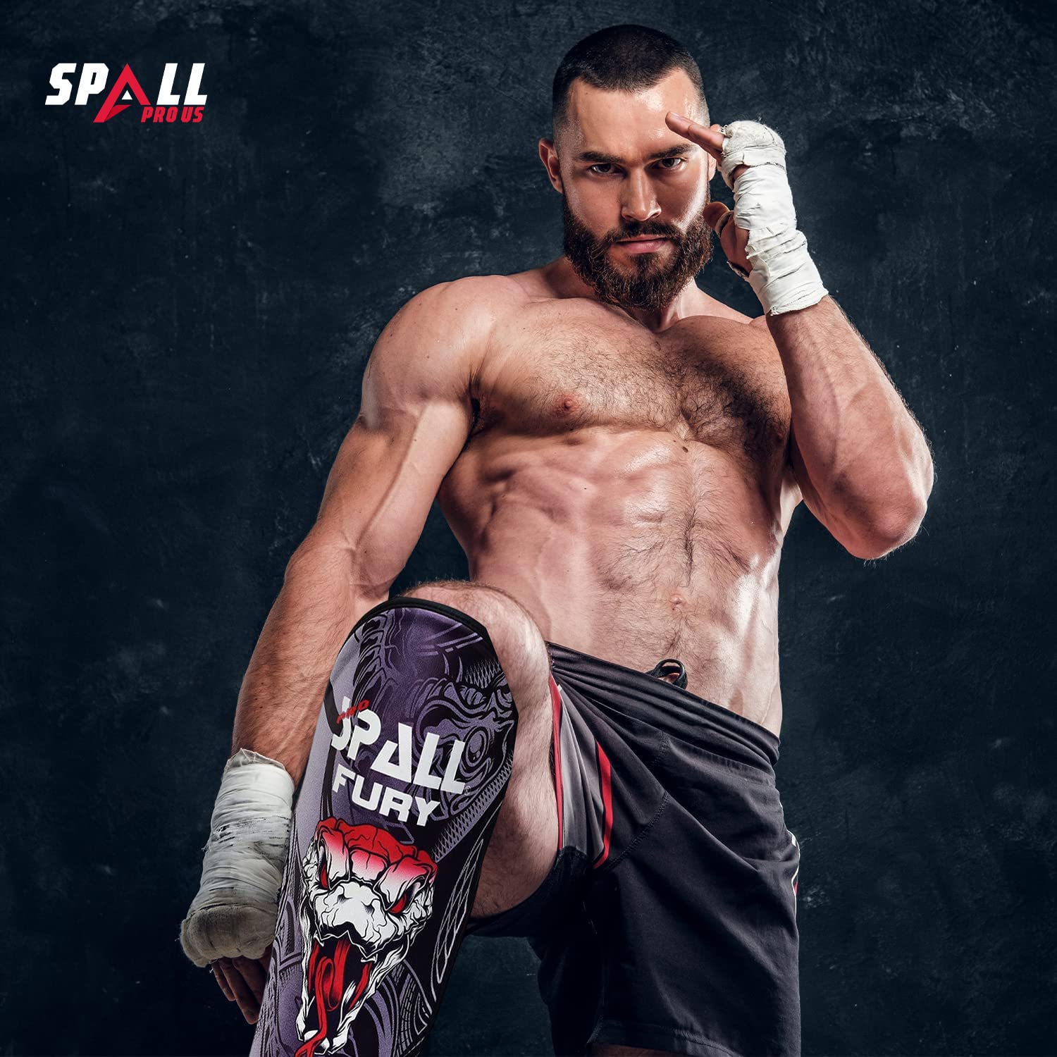 MMA Shin Instep Pad Kick Thai Pad Kick Boxing Guard Protector Leg Foot Guard(Grey Black-XL)