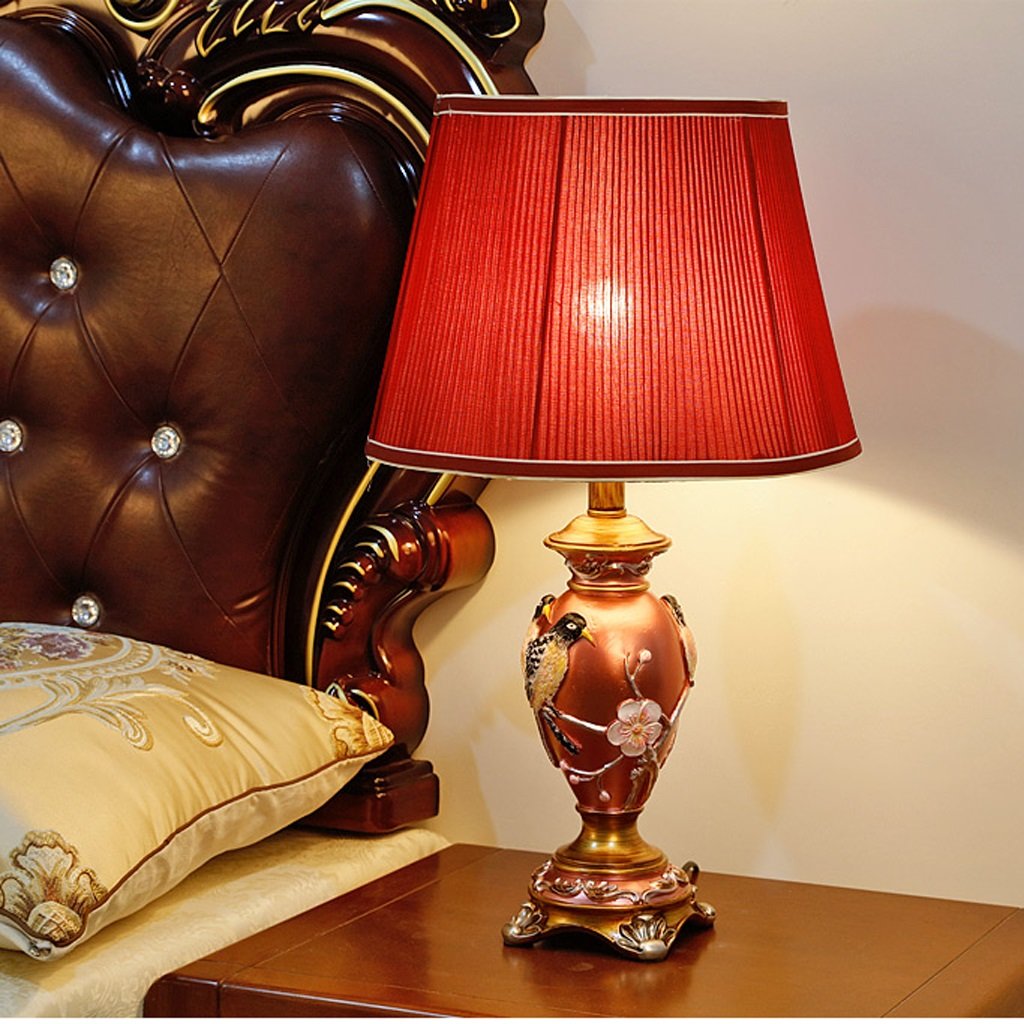 ヨーロッパ式電気スタンドスタンドのベッドサイドランプはセラミyq5