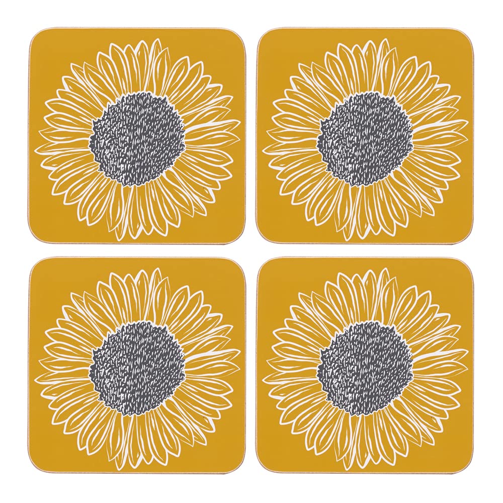 Artisan Flower 4 Pack Coasters from B&Q