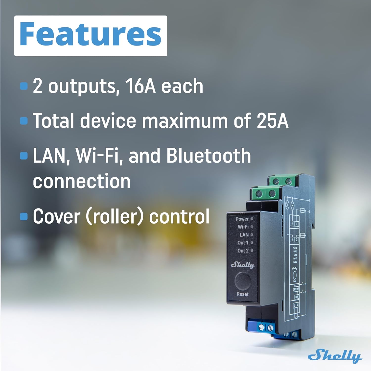 Transform Your Home with Shelly Pro 2PM: The Ultimate Smart Relay Switch