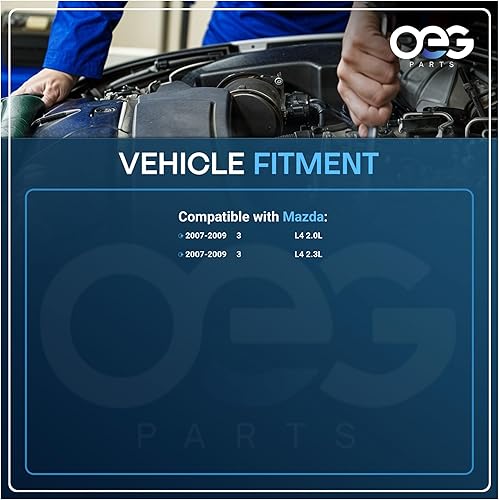 Miniatura 4 de Piezas de OEG nuevo alternador compatible con Mazda 3 L4 2.0L 2.3L 07-09 LF1F-18-300 LF1F-18-300R00 A003TG4791 11174 203-5084 AMT0144 12615 2133
