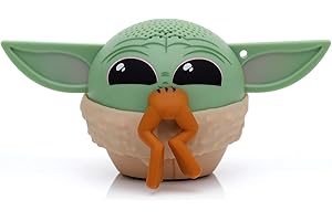 YODA SPEAKER: THE MANDALORIAN GROGU WITH SNACK MINI BLUETOOTH SPEAKER