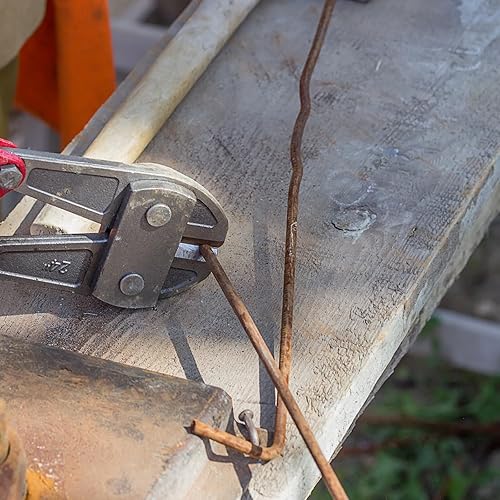 Miniatura 5 de Cortadores de pernos de 24 pulgadas con hoja de acero aleado, alicates de alambre de corte de pernos resistentes con mandíbula de corte central y
