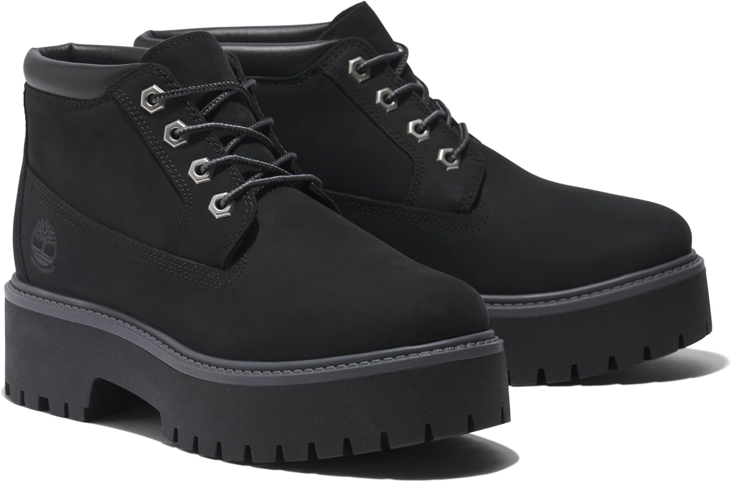 Timberland womens Stone Street Mid Lace Up Platform - Image 5