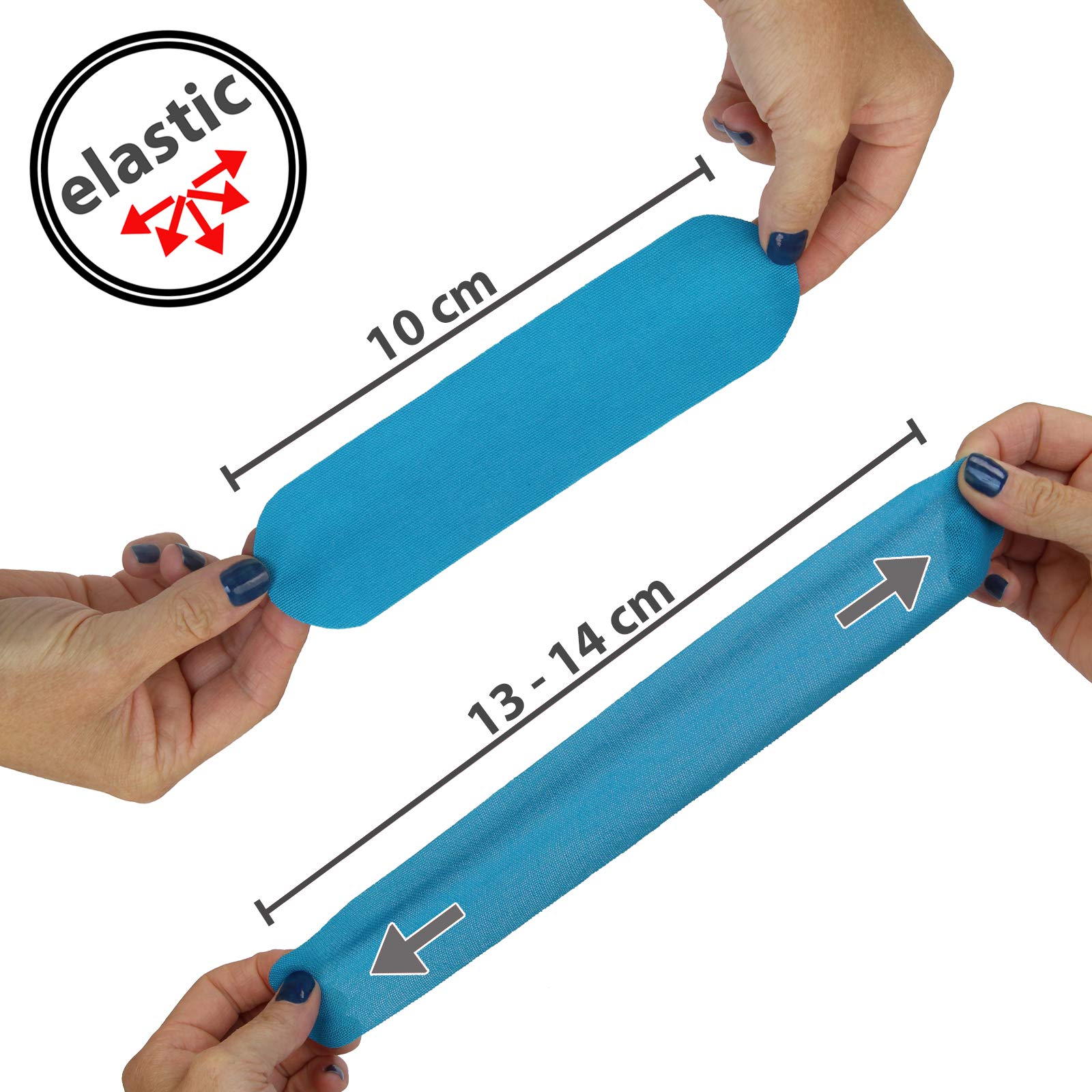ALPIDEX Cinta Kinesiológica 24 Rollos Deportiva Fisioterapia Muscular