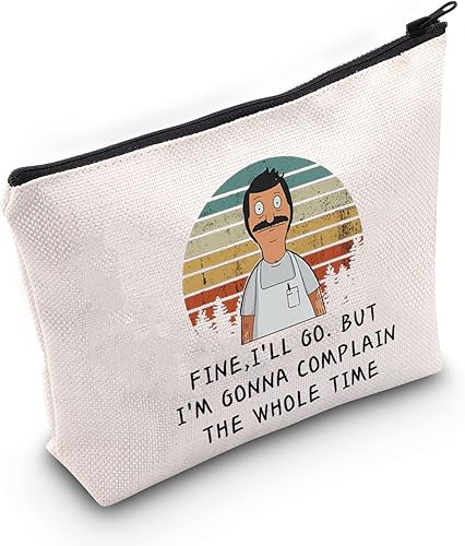 TSOTMO Bolsa de maquillaje de Bob Belcher de dibujos animados regalo de Tina  Louise bolsa con cremallera regalo para parejas hamburguesas bolsa de disponible en Yaxa Colombia