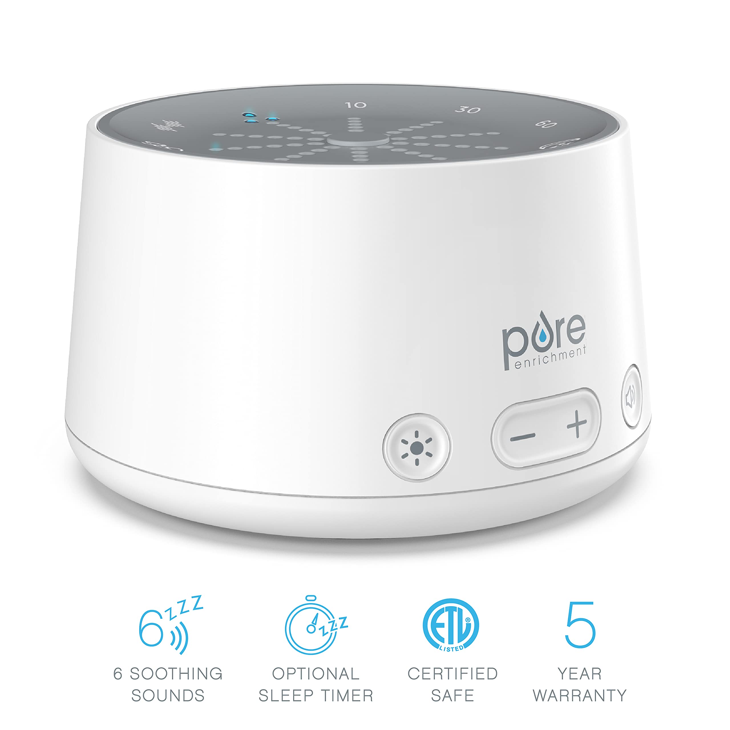 Amazon.com: Pure Enrichment Doze Sound Machine & Sleep Therapy