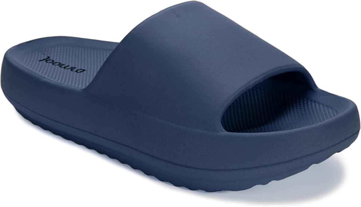 Joomra Arch Support Slides for Women and Men Recovery Sandals Plantar Fasciitis Slippers | Pain Relief Cushion Thick Sole