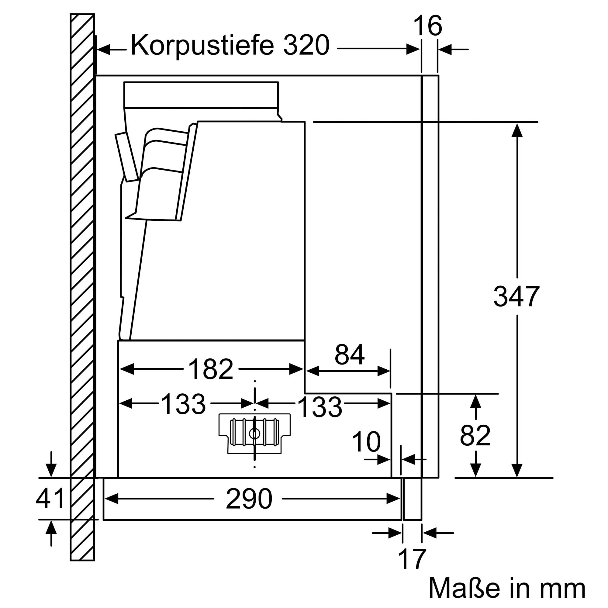 NEFF D46ED52X1 N 50 Flachschirmhaube 60 cm Einbau-Dunstabzugshaube Abluft Umluft LED Silbermetallic
