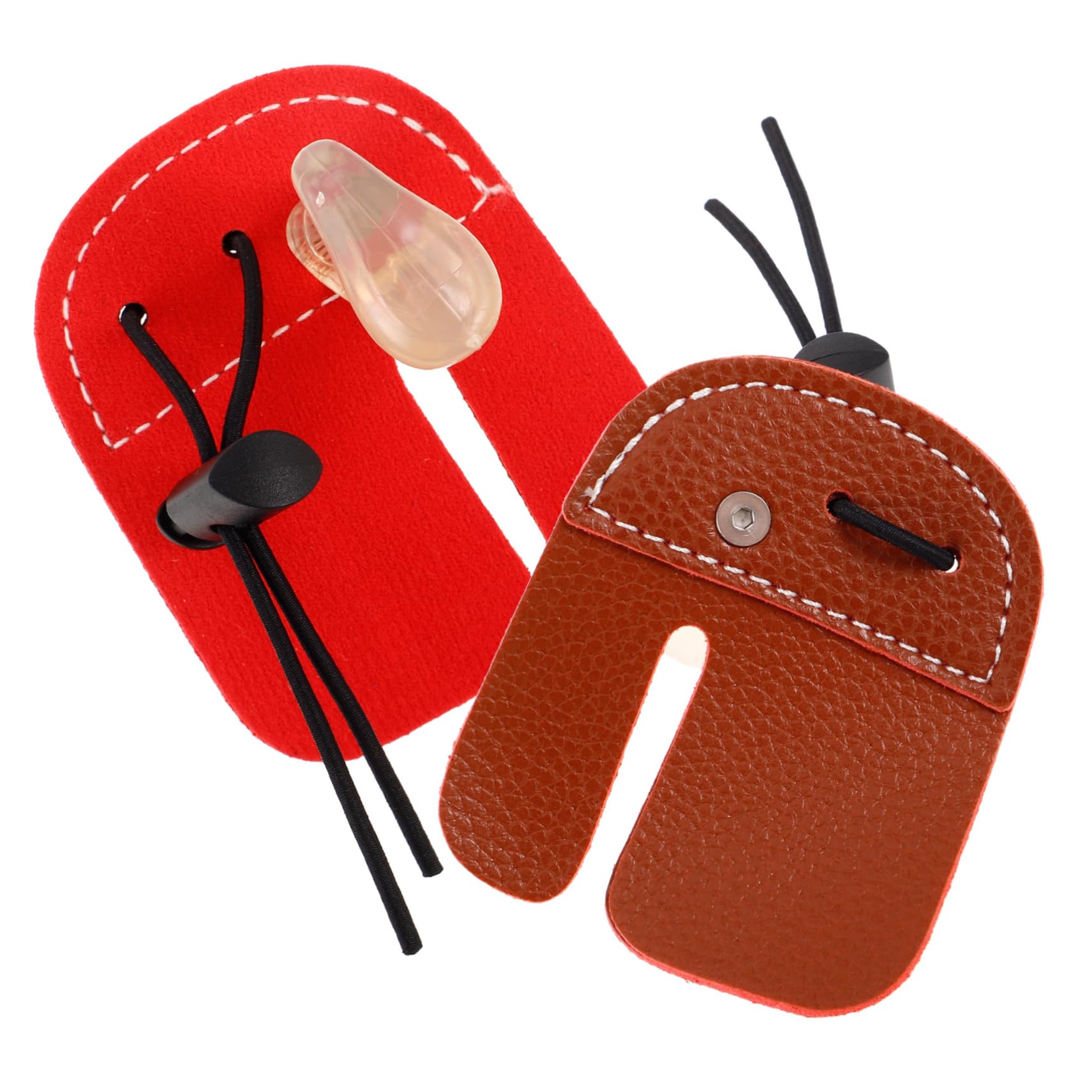 BCOATH Finger Guard Glove Arm Guards Arrow for Bowstring Protection Accessories Adjustable Size