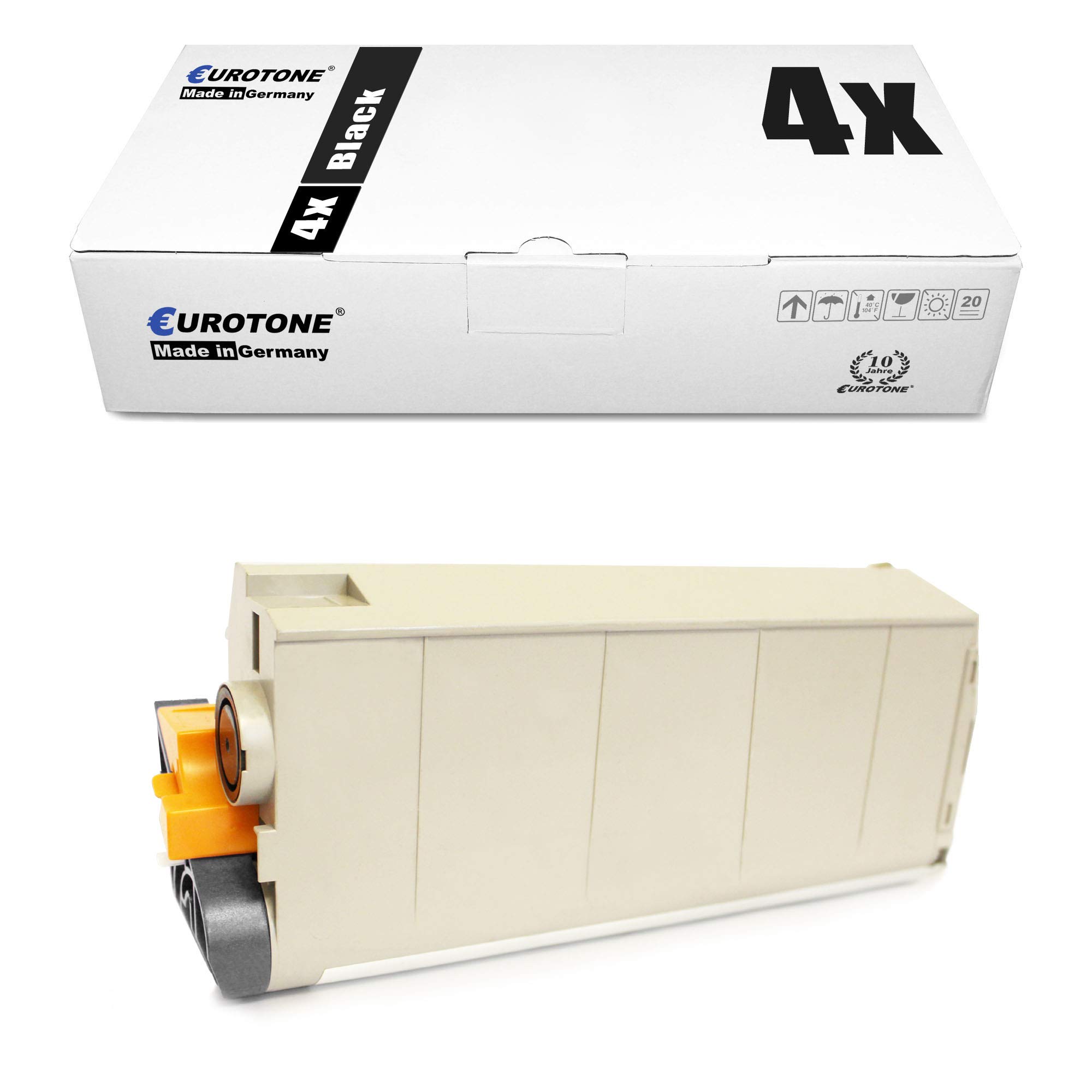 Toner OKI C7300 C7350 par Eurotone pour des impressions nettes en noir - 8