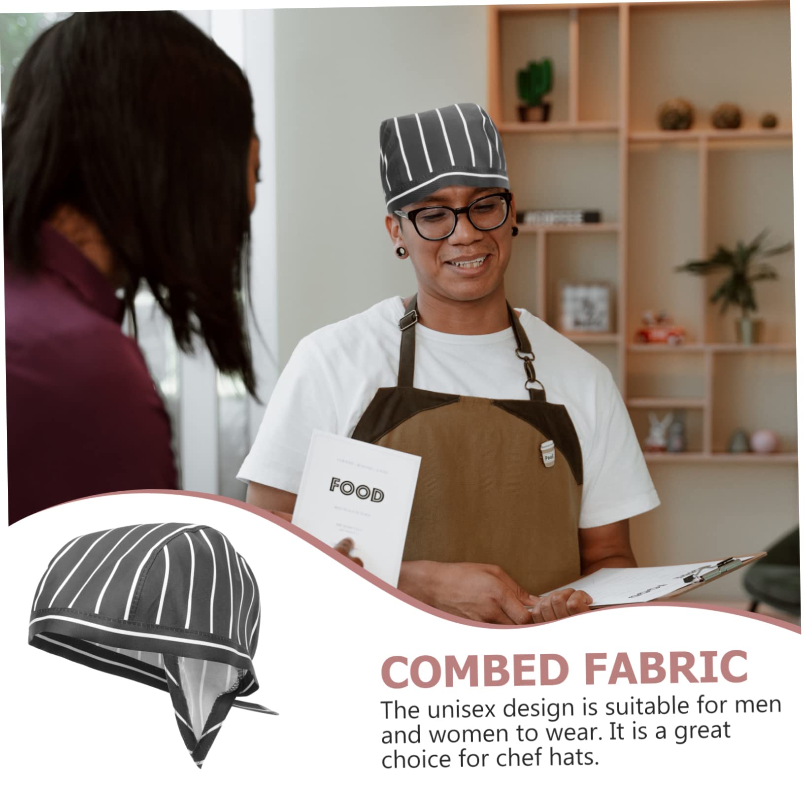 YARNOW 8pezzi Cappelli Da Chef Regolabili Per Ristoranti e Catering Per Bar e Cucine Professionali