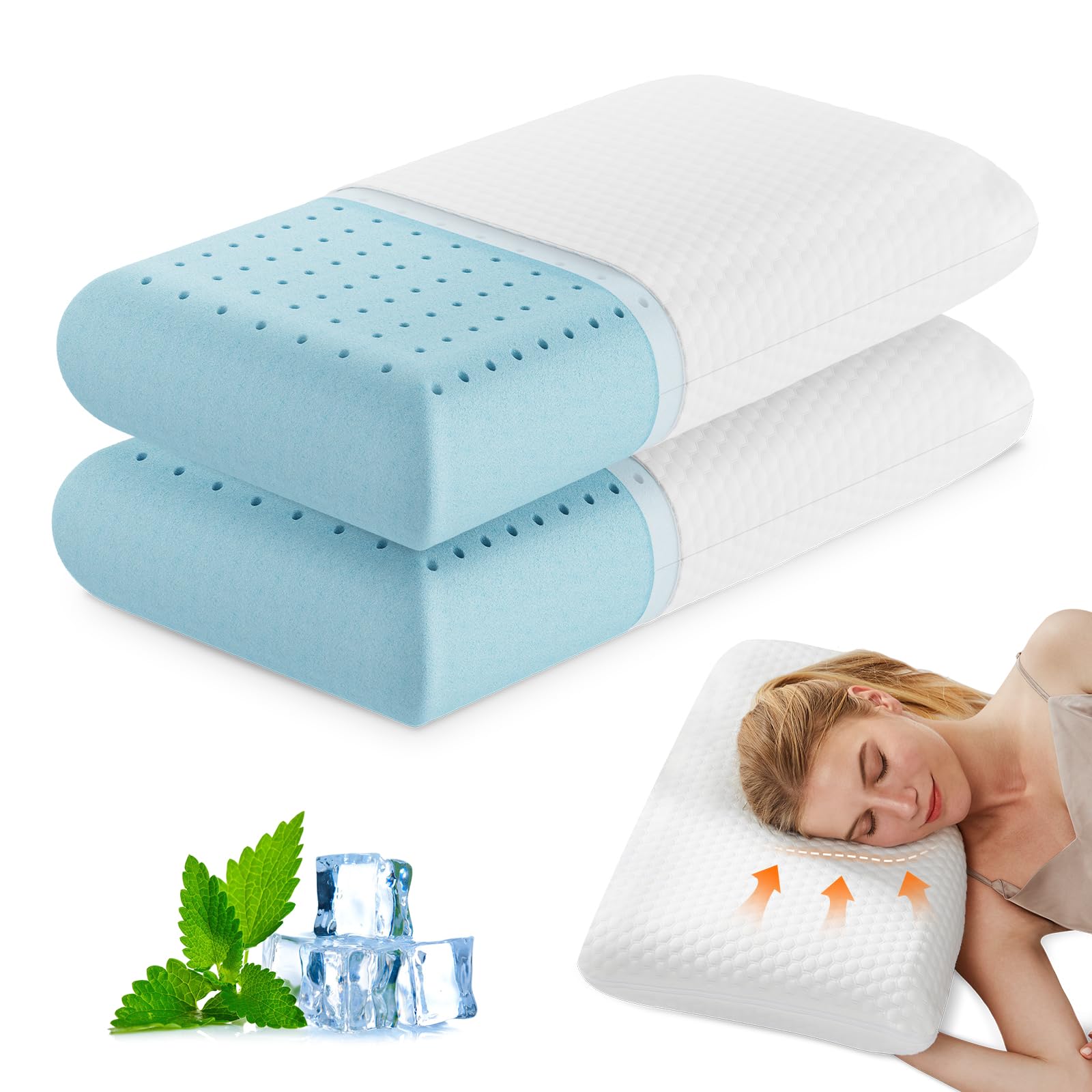 DUMOS Memory Foam Pillows