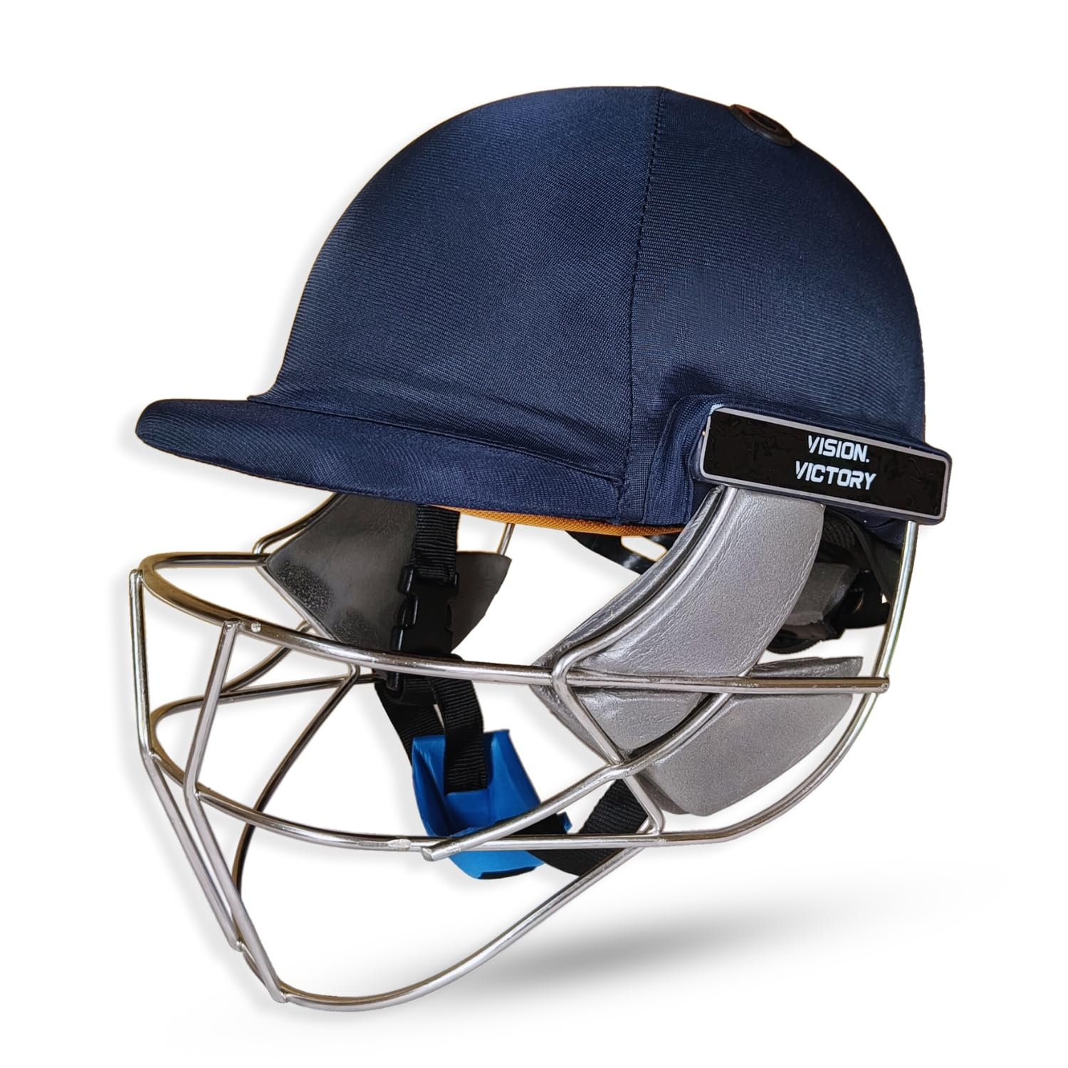 Prokick Shadow Cricket Helmet with Stainless Steel Grill | Lightweight, Comfortable Head Protection for Cricket | Head Fit Adjuster| Adjustable Straps | Comfortable Fit | Better Visibility (Navy - M) (B0D2MZMFSV) Amazon Price History, Amazon Price Tracker