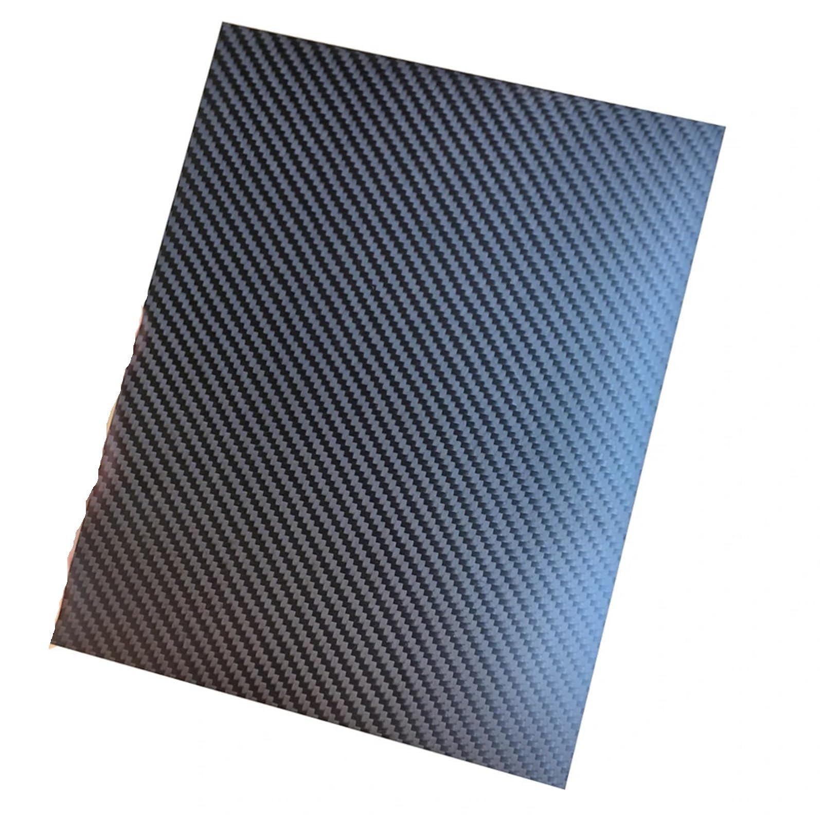 Lastra in pura fibra di carbonio 3K ad alta resistenza 400x600 mm - Pannello composito leggero for modellismo e artigianato 1 pz(2.0mm Twill Matte)