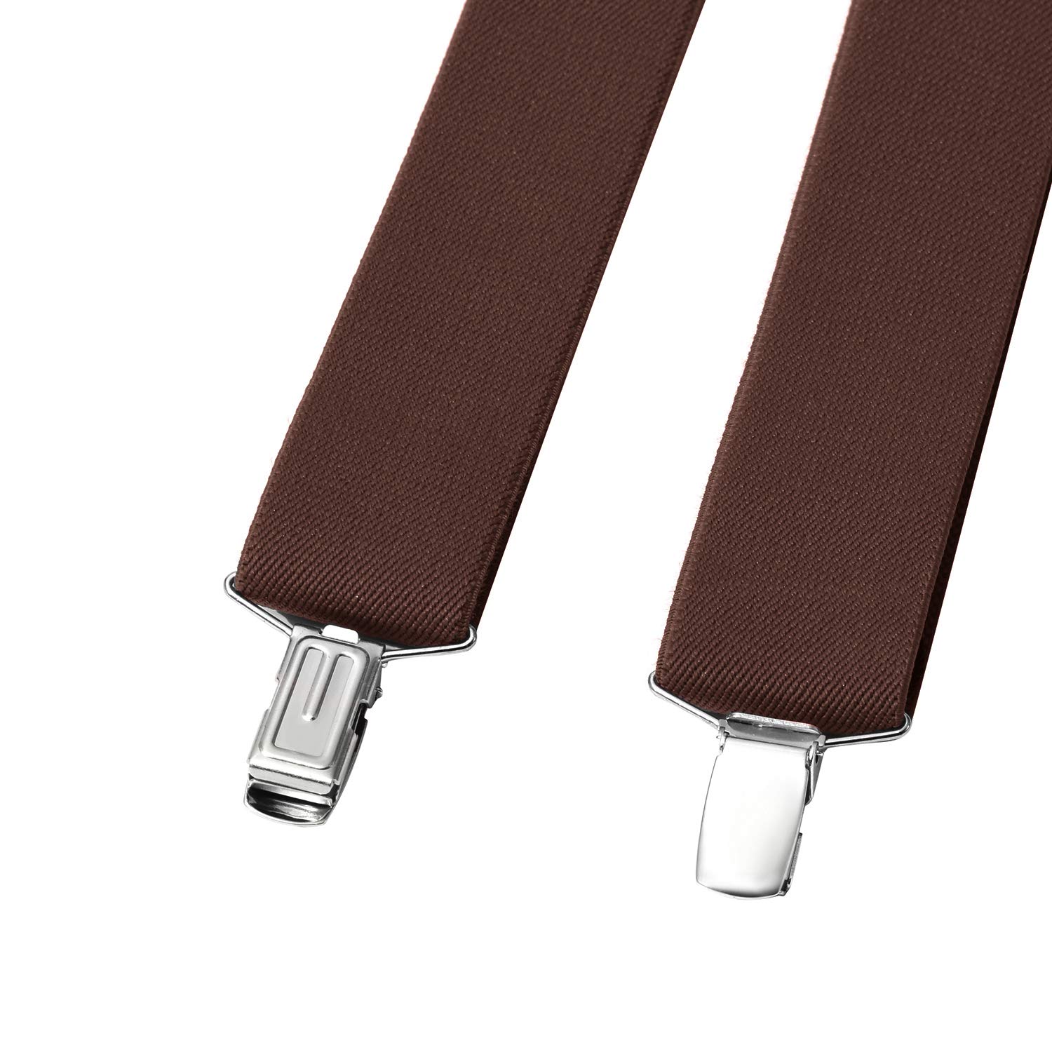 MASADA Hosenträger für Herren mit robusten Clips stufenlos verstellbar 3,5 cm breit und bis zu 195 cm Körpergröße