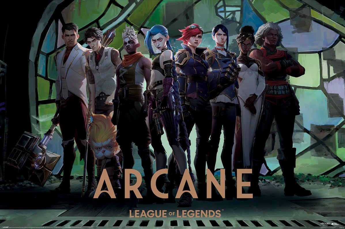 Arcane Zaun Arcade Poster Review: Industrial Chic Decor