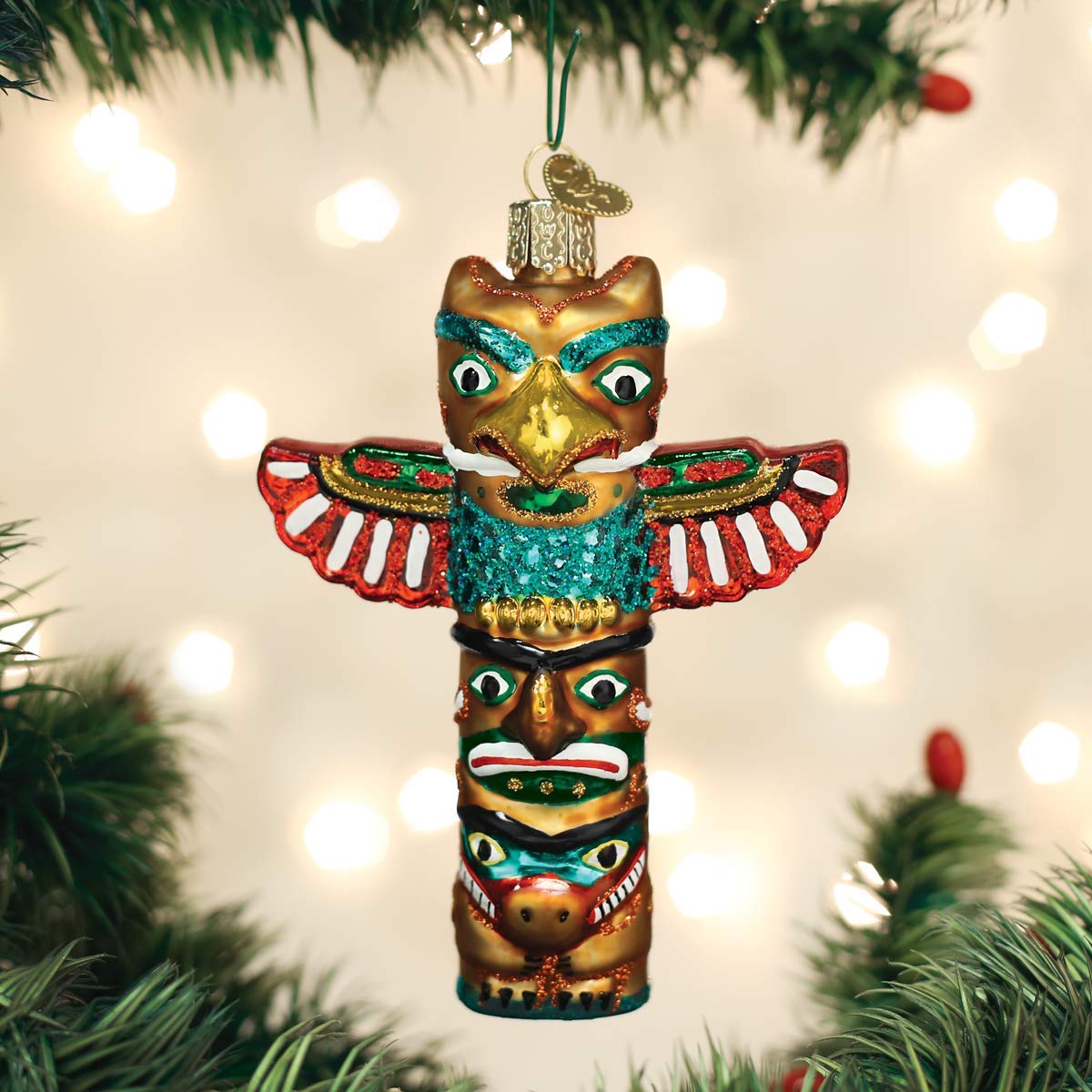 Amazon.co.jp: Old World Christmas トーテムポールオーナメント
