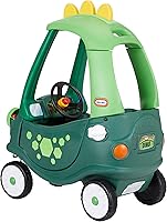 Vista 3 de Little Tikes Cozy Coupe Dinosaur - Exclusivo de Yaxa, grande, verde
