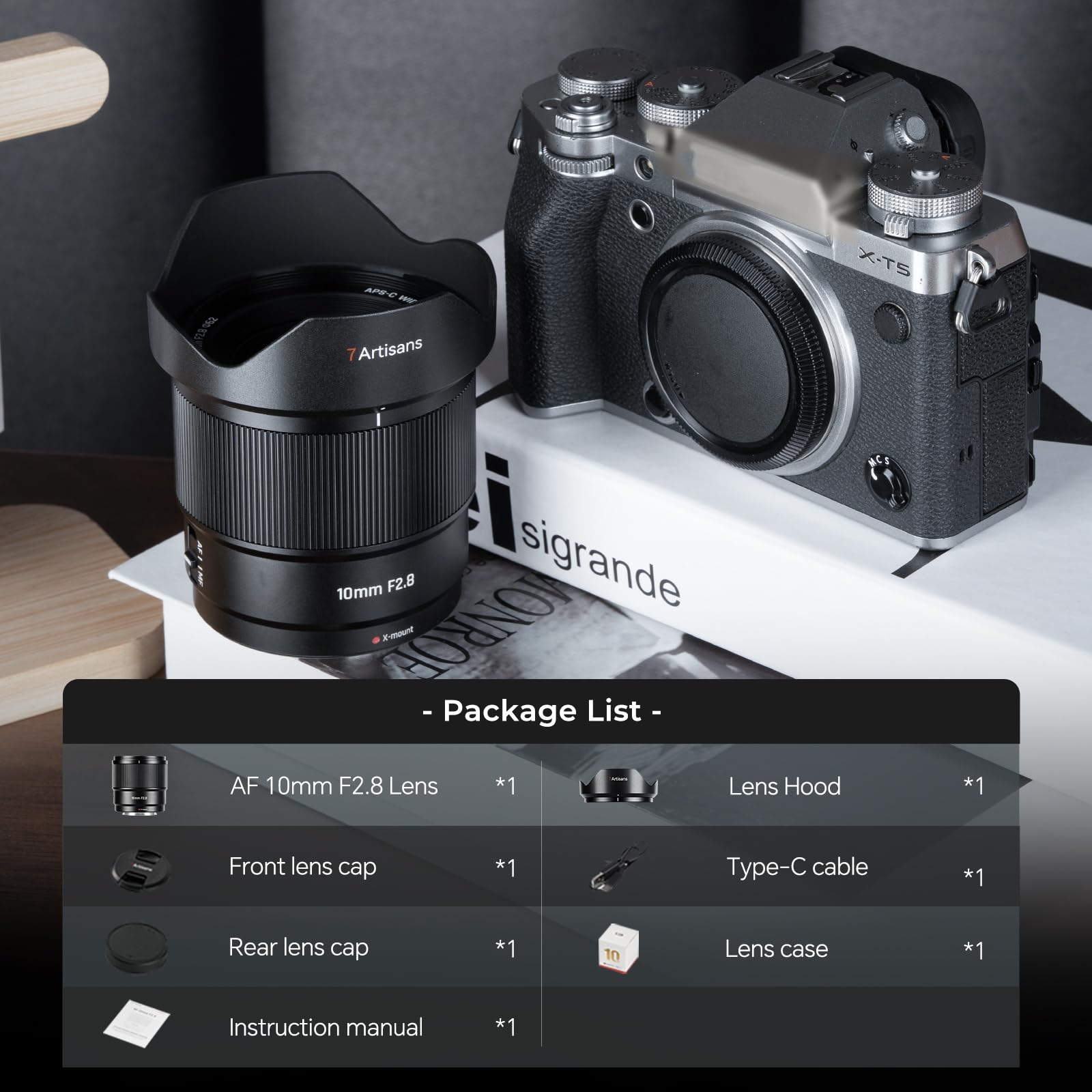7artisans AF 10mm F2.8 for Z Monture Objetivo para cámara con autofoco, 105,3°, 232 g, APS-C AF/MF Gran Angular Fijo para Nikon Z Monture Z5 Z5II Z50 Z50II Z6 Z6II Z7 Z7II ZFC Z30 Z9 Z8 ZF